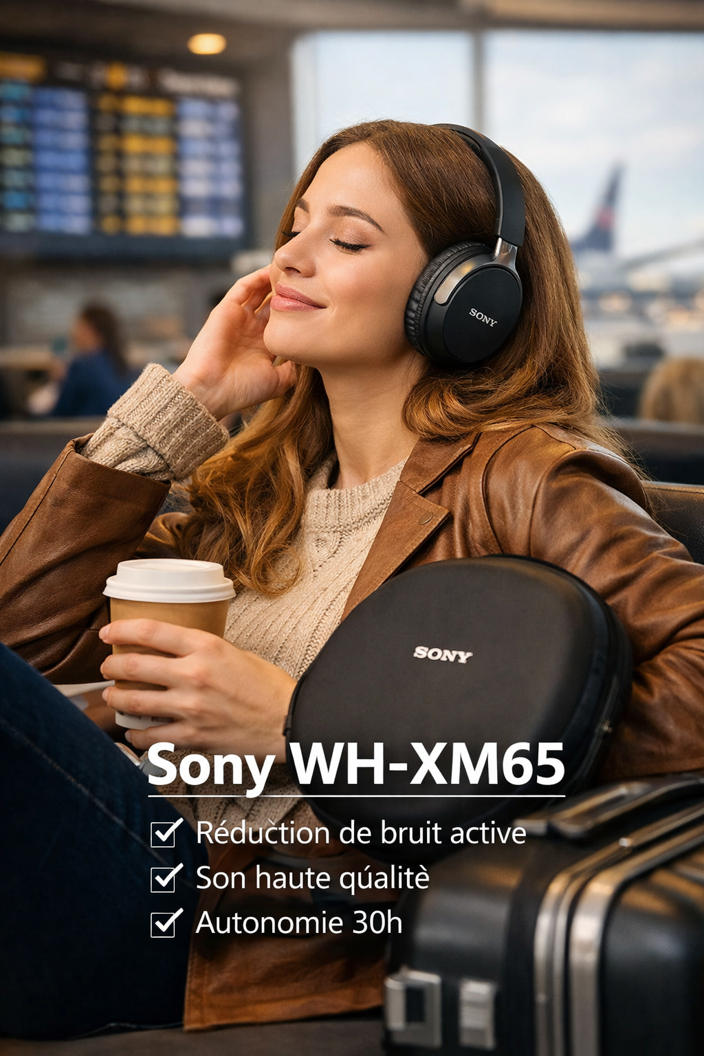 CASQUE BLUETOOTH SONY WH-XM65 – Image 5