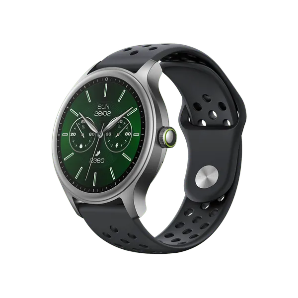 Oraimo Watch 6R (OSW-823) Montre Connectée - Écran 1.43" HD - Appel Bluetooth - Étanche IP68 - Noir