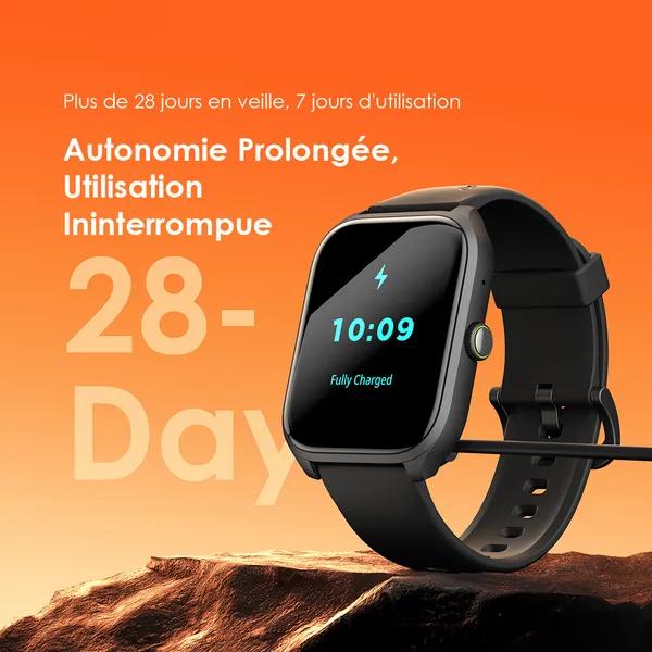 Oraimo Watch 5 Lite Montre intelligente IP68 HD 2,01 pouces – Image 4