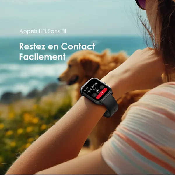Oraimo Watch 5 Lite Montre intelligente IP68 HD 2,01 pouces – Image 6