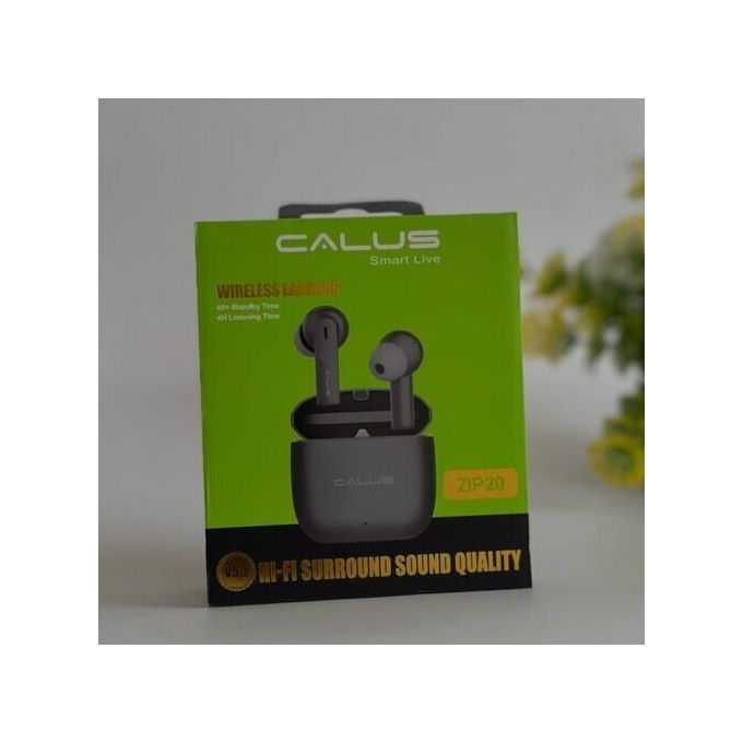 CALUS ZIP20 Écouteurs Sans Fil Bluetooth V5.3 – Son Hi-Fi, Boîtier de Recharge et Autonomie Longue Durée – Image 2