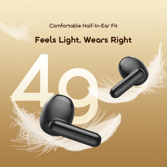 Oraimo SpaceBuds Air Écouteurs Sans Fil Bluetooth - 38H Autonomie & Smart Finder - Noir/Blanc – Image 7