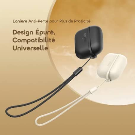 Oraimo SpaceBuds Air Écouteurs Sans Fil Bluetooth - 38H Autonomie & Smart Finder - Noir/Blanc – Image 2