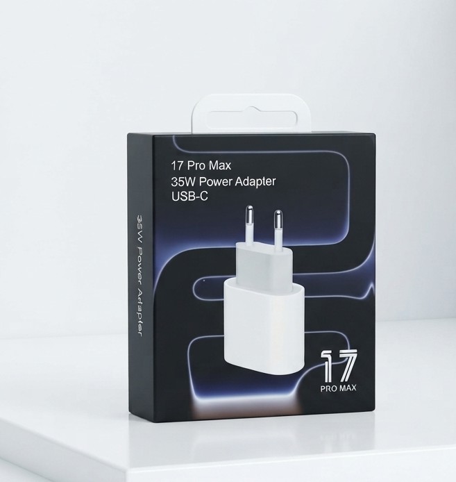 Chargeur Secteur USB-C 35W Rapide - Compatible iPhone / Appareils Mobiles
