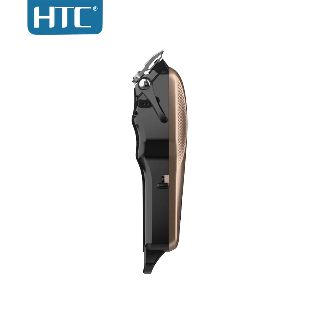 Tondeuse à Cheveux et Barbe Professionnelle HTC YK-812 – Sans Fil, Affichage LED, Autonomie 4h – Image 3