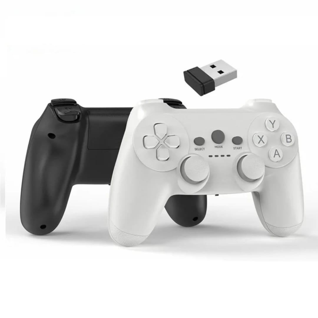 Pack Double Manettes sans fil 2.4G Premium - Edition Gamer Noir/Rouge – Image 6