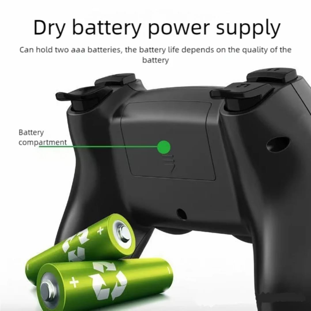 Pack Double Manettes sans fil 2.4G Premium - Edition Gamer Noir/Rouge – Image 3