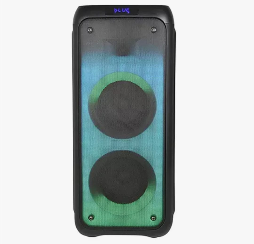 Enceinte Bluetooth Portable CALUS Partybox 310 – 100W RMS, Double Haut-Parleur 8", LED RGB, Batterie 9000mAh – Image 2