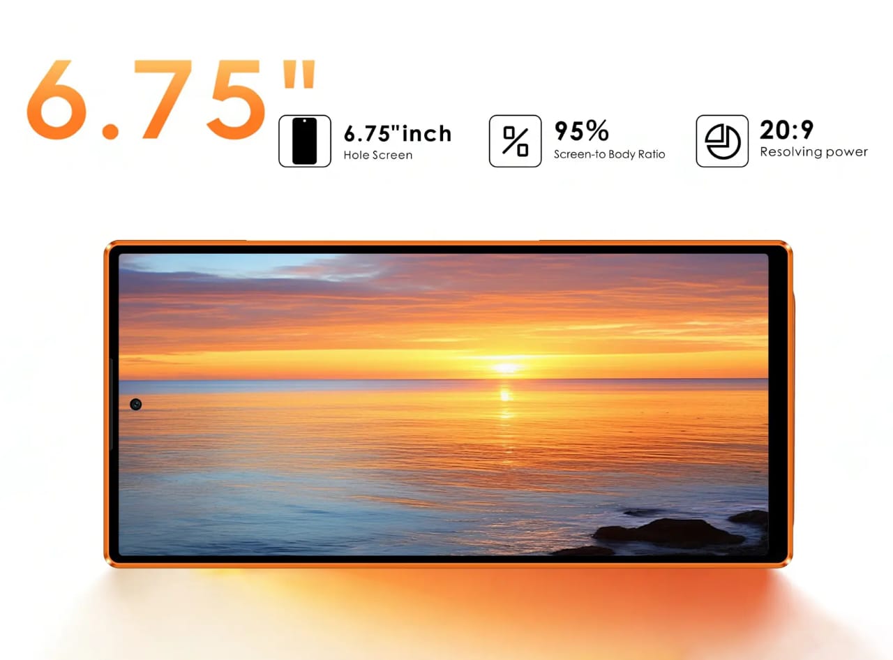 OALE Mate 17 4G 128 Go – Smartphone 6,75 pouces, 8 Go RAM et Double Caméra 20 MP + 13 MP – Image 8