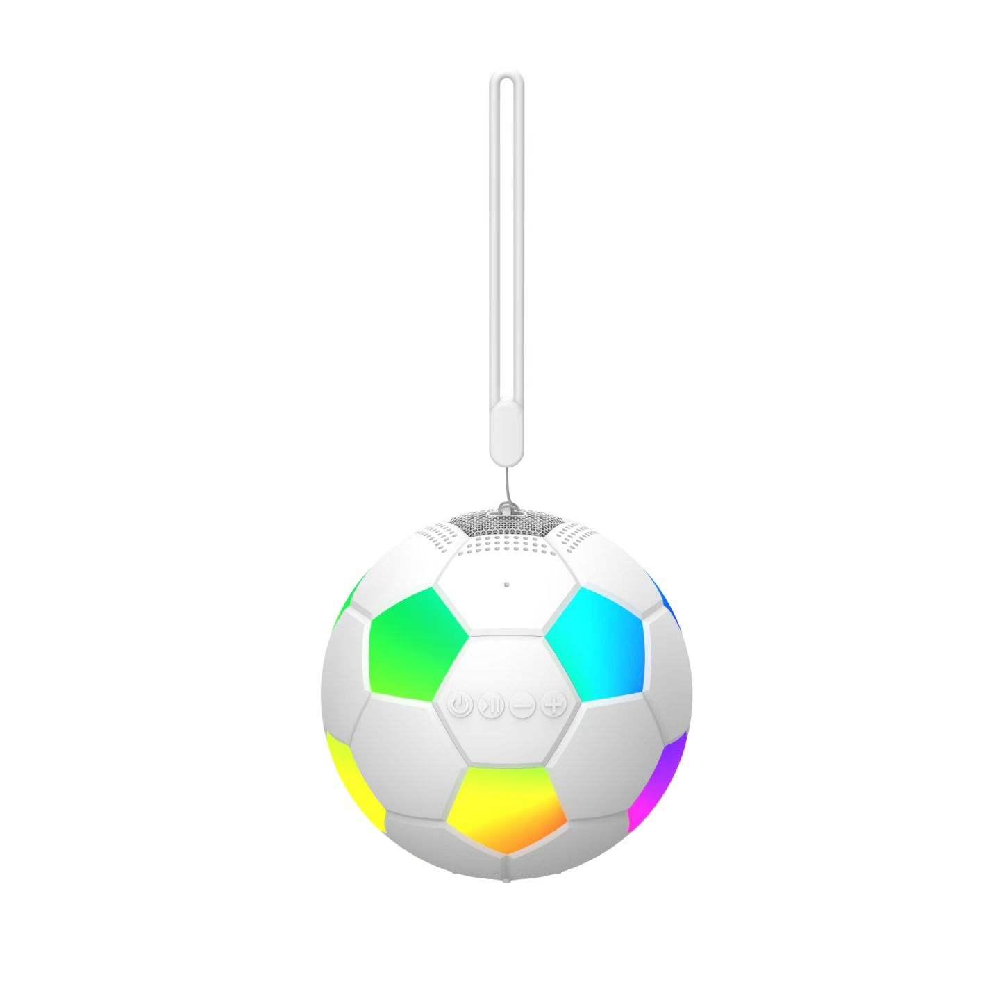 Enceinte Bluetooth OALE iBazz Cup 1 – Design ballon de football, RGB et Radio FM – Image 2